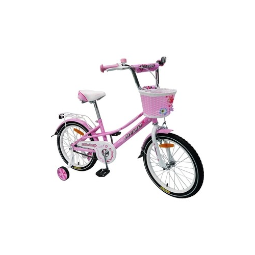 Велосипед AVENGER 16 LITTLE STAR, розовый/белый