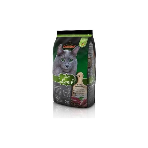 Сухой корм Leonardo Adult Lamb с ягнёнком для кошек с пищевой аллергией или проблемами ЖКТ 2кг (758219/755215)