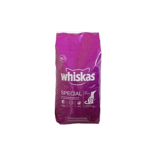 Сухой корм Whiskas Special с курицей для стерилизованных кошек 5кг (10139182)