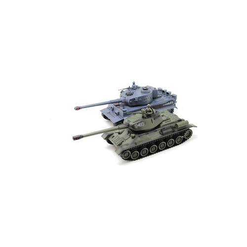Радиоуправляемый танковый бой MYX T34 Tiger масштаб 1:28 27, 40 МГц
