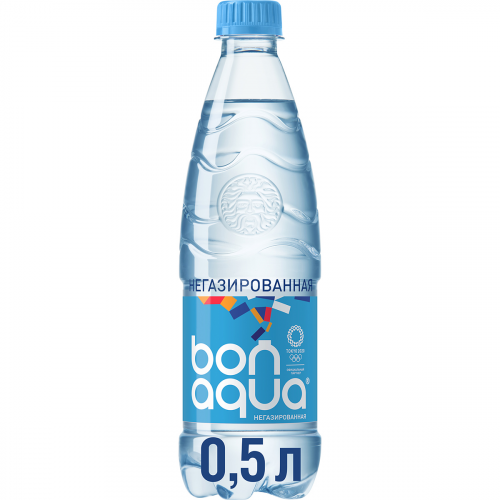 Вода питьевая Bonaqua негазированная 0,5 л