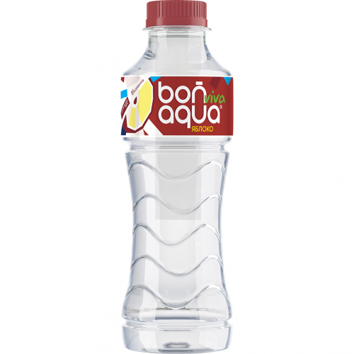 Вода питьевая Bonaqua Viva яблоко ароматизированная 0,5 л
