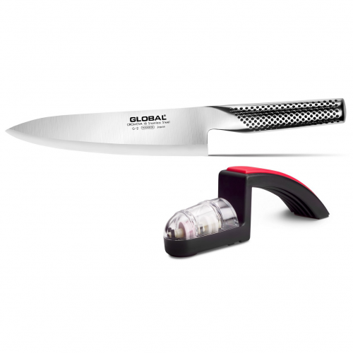 Нож и ножеточка Global G-2220BR