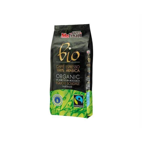Кофе в зернах Molinari Био Органик 100% Арабика 500 г