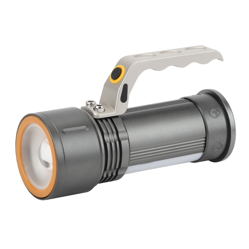 Фонарь-прожектор алюминиевый Эра PA-805 5Вт, боковой светильник 3Вт, литий 2,5Ач