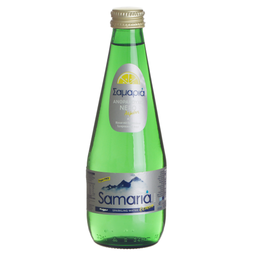 Вода питьевая Samaria лимонная газированная 0,33 л