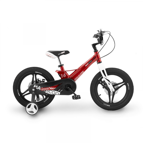 Велосипед Двухколесный Детский Maxiscoo Space, Делюкс, 16", Красный