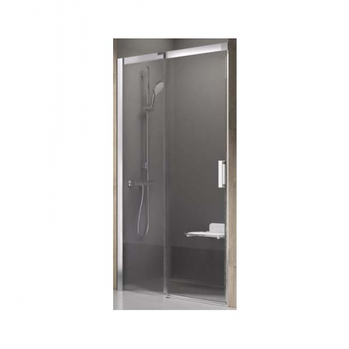 Душевая дверь RAVAK Matrix MSD2-120L стекло прозрачное, профиль белый, левая