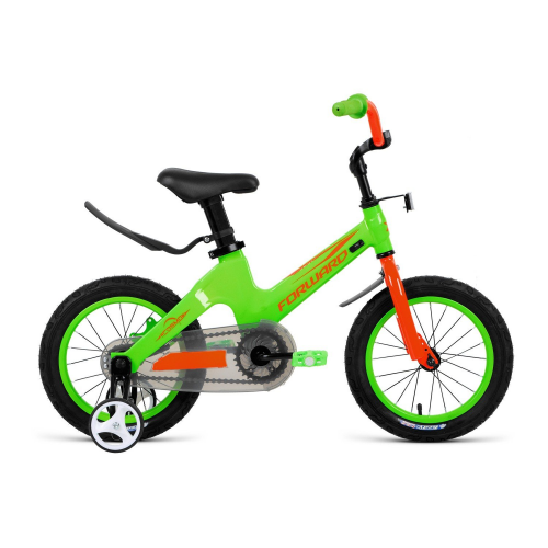 Детский велосипед FORWARD COSMO 14" 2019 (Возраст: 3-5 лет (Рост: 90-110см), Цвет: зеленый) Forward