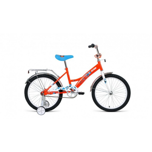 Детский велосипед ALTAIR KIDS 20" 2019 (Рама: 13" (Рост: 115-140см), Цвет: белый/оранжевый) Altair