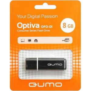 USB-накопитель Qumo Optiva 01 USB 2.0 8GB Black