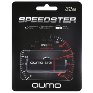 Флеш-накопитель USB 32GB Qumo Speedster USB 3.0 (QM32GUD3-SP)