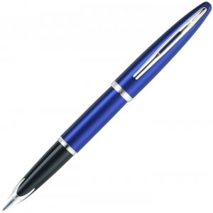 Waterman S0542270 Перьевая ручка waterman carene, ultramarine blue st (перо f)