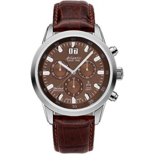Швейцарские наручные мужские часы Atlantic 73460.41.81. Коллекция Seacloud