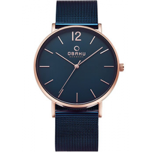 fashion наручные мужские часы Obaku V197GXVLML. Коллекция Mesh