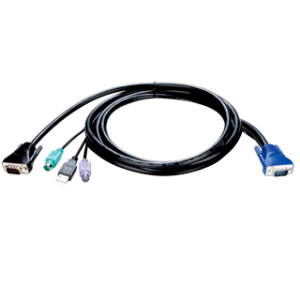 Кабелей для DKVM D-Link KVM-401, 1.8м