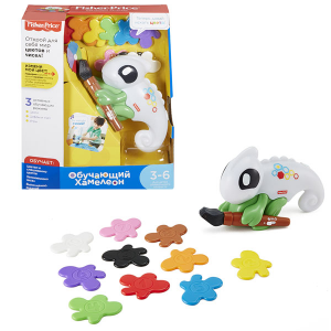 Развивающие игрушки для малышей Mattel Fisher-Price FCH23 Фишер Прайс Обучающий хамелеон