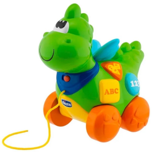 Игрушка Chicco Говорящий дракон на колесиках