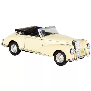 Машинка инерционная Welly 42341 Велли Модель винтажной машины 1:34-39 Mercedes-Benz 300S 1955