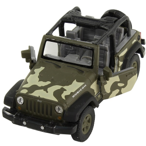 Машина Welly Jeep Wrangler Rubicon 1:34-39