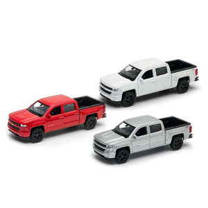 Игрушечные машинки и техника Welly 43750 Велли Модель машины 1:38 Chevrolet Silverado