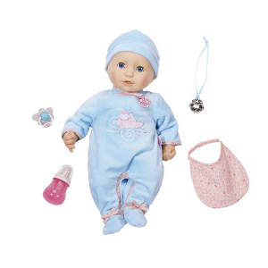 Интерактивная кукла Zapf Creation Baby Annabell 794-654 Бэби Аннабель Кукла-мальчик многофункциональная, 43 см