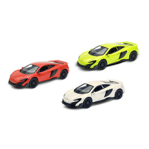 Игрушечные машинки и техника Welly 43757 Велли Модель машины 1:38 McLaren 675LT Coupe