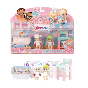 Игровые наборы Zapf Creation Baby Secrets 930-175 Бэби Секрет Набор с детским стульчиком