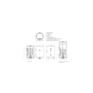 Бойлер косвенного нагрева 150 литров Tatramat OVK 150/1 L