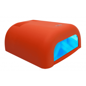 Planet Nails, УФ лампа для ногтей 36W ASN Tunnel "Велюр" Планет Нейлс (3 цвета), 1 шт, Оранжевая