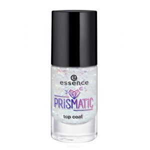 Essence, Верхнее покрытие для ногтей Prismatic Top Coat, 8 мл
