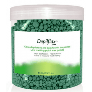Depilflax Воск горячий в гранулах Зеленый EXTRA с экстрактом морских водорослей