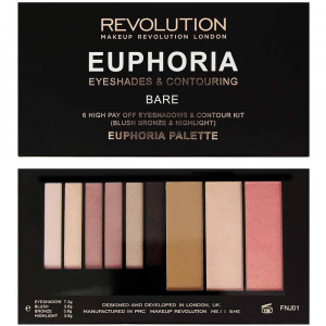 Makeup Revolution Euphoria Palette Палетка теней и контурирующих средств