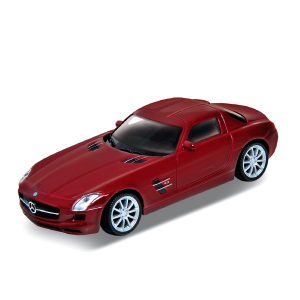 Машинка инерционная Welly 43627 Велли Модель машины 1:34-39 Mercedes-Benz SLS AMG