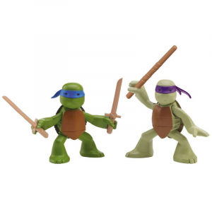 Playmates Toys Turtles Фигурка Черепашки Ниндзя Лео и Дон юные мутанты
