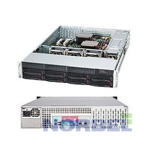 Корпус серверный Supermicro CSE-825TQ-563LPB 2U 560W EATX
