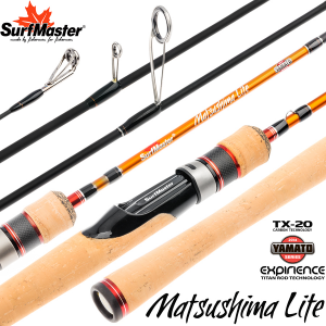 Спиннинг штекерный угольный Surf Master YS5001 Yamato Series Matsushima Lite TX-20 Surfmaster