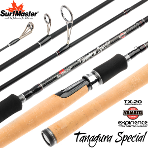 Спиннинг штекерный угольный Surf Master YS5005 Yamato Series Tanagura Special TX-20 Surfmaster