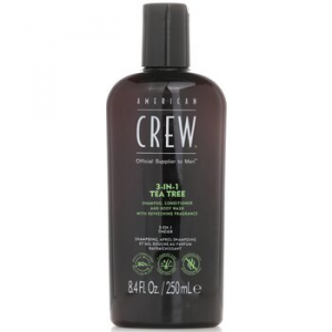 American Crew Men 3-IN-1 Tea Tree Шампунь, Кондиционер и Гель для Душа 250ml/8.4oz