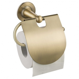 Держатель туалетной бумаги Timo Nelson 160042/02 antique с крышкой