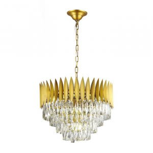 Люстра подвесная Odeon Light Valetta 4124/15 золото E14 15х40W