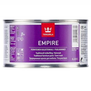 Краска для мебели Tikkurila Empire основа А полуматовая