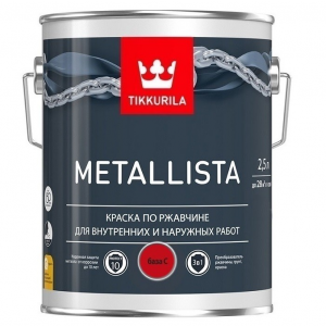 Краска по ржавчине Tikkurila Metallista база C