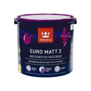 Краска Tikkurila Euro Matt 3 база А
