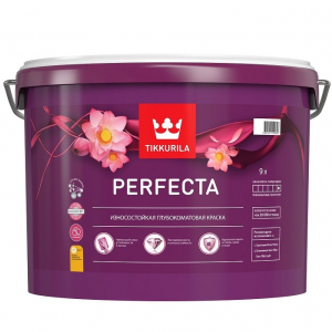 Краска интерьерная Tikkurila Perfecta база А глубокоматовая 9 л