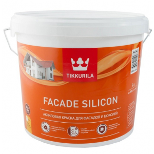 Краска фасадная Tikkurila Facade Silicon база VVA глубокоматовая