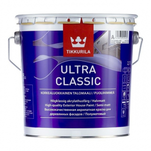 Краска фасадная Tikkurila Ultra Classic полуматовая база