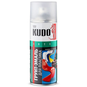 Грунт-эмаль для пластика Kudo KU-6003 белая