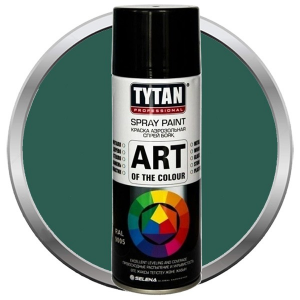 Краска акриловая Tytan Professional Art of the colour аэрозольная темно-зеленая