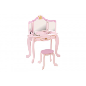 Туалетный столик-трельяж с зеркалом для девочки KidKraft Принцесса Princess Vanity Stool